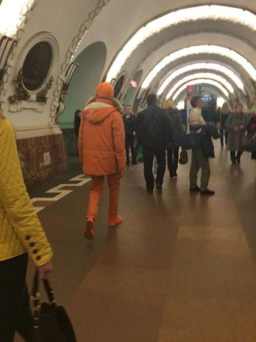 Самые отчаянные модники петербургского метро