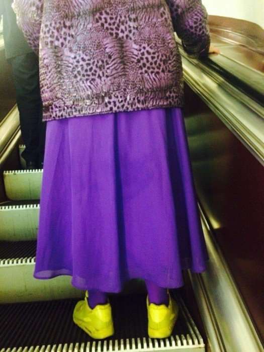 Самые отчаянные модники петербургского метро