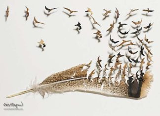 Різьба по пірю.