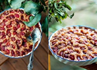 Сливовий пиріг.