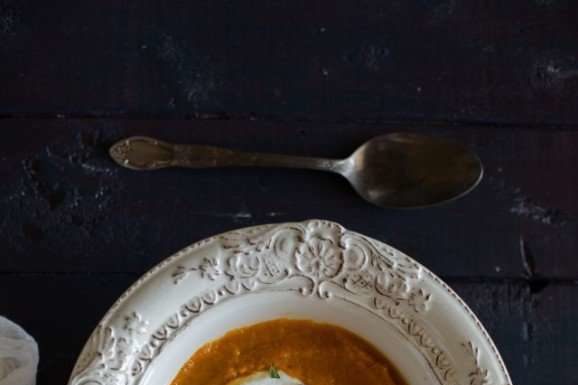 Морквяний суп-пюре.