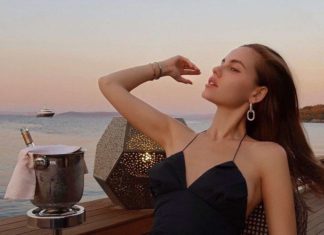 Гаряче і стильно: Дарина Klyukina показала свій пляжний наряд.