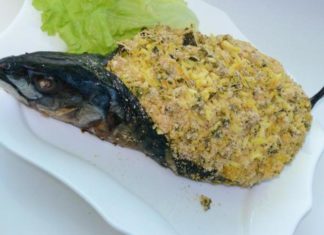 Пісна фарширована риба.