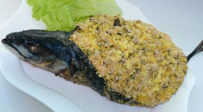 Пісна фарширована риба.