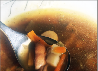 Грибний суп. Спеціально до Великого Посту.