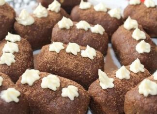 Тістечко “картопля” з печива без згущеного молока