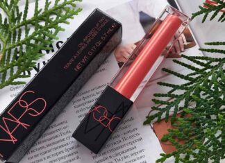 Сонячний нюд-масло для губ nars oil-infused lip tint orgasm x