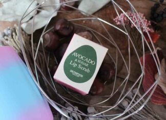Скраб для губ skinfood avocado&sugar lip scrub