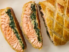 Вишукана сьомга в листковому тісті: напрочуд простий рецепт