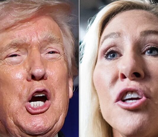 Трамп атакує колишнього союзника Марджорі Тейлор Грін на мітингу
