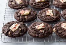 Galletas de corteza de chocolate y menta: la receta definitiva