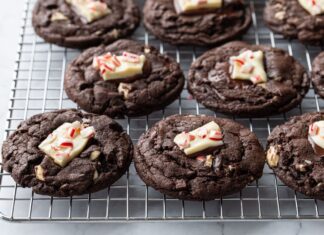 Шоколадне печиво з корою м’яти: найкращий рецепт