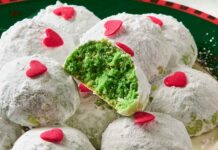 Печиво зі сніжками в стилі гранж: святкове частування