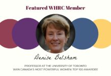 Dr. Denise Belsham zählt zu den mächtigsten Frauen Kanadas