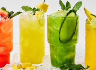 Cold fruit water that actually tastes good